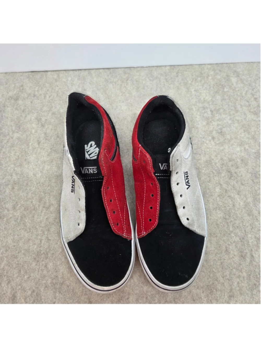 Vans Seldan Rally Suede Sneakers Men's 7 Skater Punk Streetwear Grunge Y2K Skate